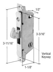 Sliding Glass Door Locks can be replaced, heres how