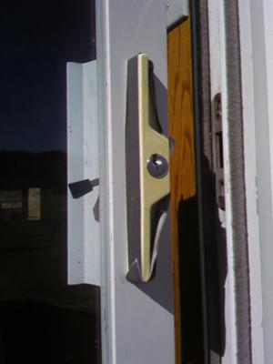 RV Sliding Patio Door Lock