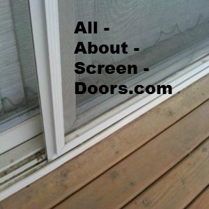 Here is how I deep clean a sliding glass door track #cleaning, screen door  track replacement